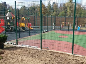 Забор на детскую площадку 50 метров фото в Ступино